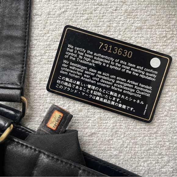 Chanel Choco Bar CC Tote Bag - Picture 10 of 10